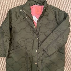 JCrew Quilted Cocoon Puffer with Primaloft size XL, Huntington Greet
